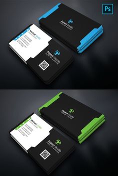 Michael Smith Creative Business Card - Corporate Identity Template Stationery Design Inspiration, Web Design Templates, Business Card Set, Business Card Minimalist, Letterpress Business Cards, Luxury Business Cards