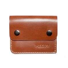 if you want go to supermarket , just bring card holder Mekafa Gunic Make you easyspend money and card  Colour :  Brown Material :Cow Leather (pull up) Size :10.5 cm x 9cm Detail :1 card slot 1 Money slot Brown Card Holder With Card Slots For Personal Use, Brown Card Holder With Interior Slots For Personal Use, Leather Card Holder, Clip Wallet, Money Clip Wallet, Leather Pulls, Card Holder Leather, Pull Up, Pull Ups