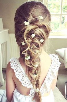 Flower Girl Updo, Hair Wedge, Girls Updo, Wedge Haircut, Hair Styles 2017, Easter Hair