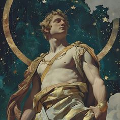 Add a touch of mythical elegance to your space with this stunning digital art print featuring Apollo Greek god against a celestial night sky backdrop. This classic sculpture design is perfect for anyone who loves fantasy decor or wishes to add a unique piece to their art collection. The detailed artwork captures the ethereal essence of mythology and will transform any room into a magical haven. Instantly download and print at your convenience to elevate your home or office decor. Apollo God Mythology, God Digital Art, God Mythology, Sky Backdrop, Ethereal Essence, Sculpture Wall Art