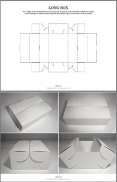 the instructions to make an origami box