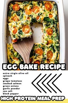 an egg bake recipe with broccoli and cheese