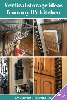 kitchen storage ideas from my rv kitchen