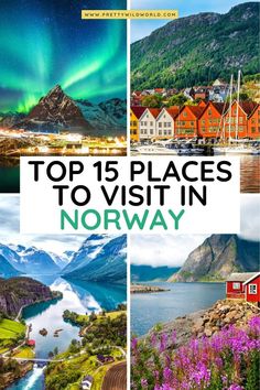 the top 15 places to visit in norway