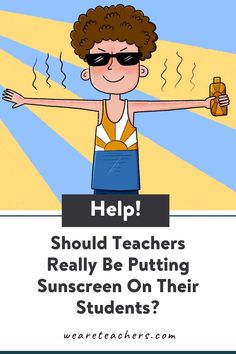 This week on Ask WeAreTeachers, we cover a request that a teacher put sunscreen on a student, medical privacy, and a nannying arrangement. Teacher Shortage, Professional Development For Teachers, Social Media Usage, Classroom Management Tips, Teaching Career, Teaching Inspiration, Summer Learning, Teaching Life