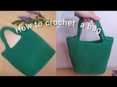 crochet tote bag pattern how to crochet a handbag youtube