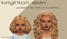 Cc Skin, Sims 4 Black Hair, The Sims 4 Skin, Pelo Sims, The Sims 4 Packs, Sims 4 Children, Sims 4 Mm Cc, Skin Details, Sims 4 Cc Makeup