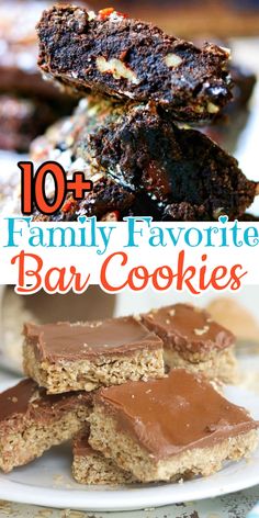 the top ten family favorite bar cookies