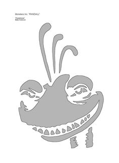 an image of a mask with teeth and eyes on it's face, drawn in black and white