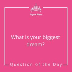 Pageant Planet Question of the Day #pageant #beautypageant #pageantplanet #missusa #missamerica #missuniverse #beautyqueen #pageantdress #pageanthair #pageantmakeup #gown #dress #prom #hair #makeup #beautiful |#interview #pageantinterview Impromptu Questions, Questions For Interview, Beauty Pageant Tips, Pageant Interview Questions, Miss Australia, Mrs Universe, Pageant Prep