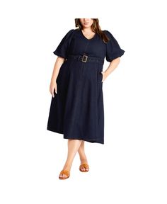 in stock Chic Plus Size, Plus Size Denim, Chic Woman, City Chic, Dark Denim, Denim Women, Pick Up, In Store, Buy Online