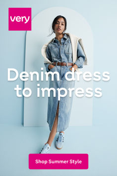 Trending: Denim Life Board, Puppy Training, Suits You, Summer Style, Dream Life, Denim Dress, Dress To Impress, Work Wear, Outfit Inspirations