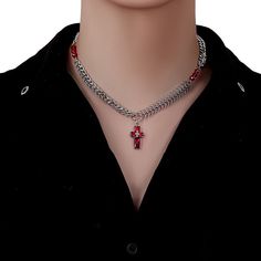 Product information : Material: titanium steel Style: unisex Circumference: 51cm (inclusive) -80cm (inclusive) Color: red flame necklace 45cm+5cm extension chain Size Information: Chain length: 45+5cm, width 5cm. Packing list: Necklace *1 Flame Necklace, Coin Bag, Steel Necklace, Eyewear Accessories, Chest Bag, Dress Size Chart, Cut And Style, Quartz Watch, Chain Lengths