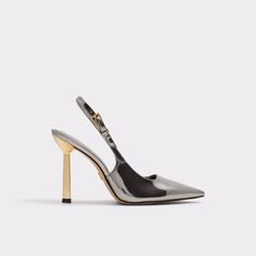 Marysa Pewter Women's Slingbacks | ALDO US Slingbacks