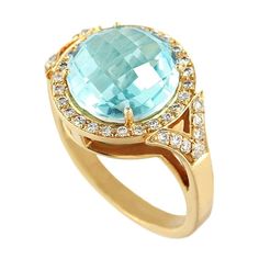 Ring Yellow Gold 18 K (White Gold Ring Available) Diamond 2-RND-0,05-G/VS1A Diamond 38-RND-0,35-G/VS1A Topaz 1-6,75 ct Weight 7.77 grams Size 17.5 With a heritage of ancient fine Swiss jewelry traditions, NATKINA is a Geneva based jewellery brand, which creates modern jewellery masterpieces suitable for every day life. It is our honour to create fine jewelry, and it’s for that reason that we choose to only work with high-quality, enduring materials that can almost immediately turn into family he Topaz Yellow, Cognac Diamonds, Modern Jewellery, Jewellery Brand, Domed Ring, Fashion Ring, White Gold Ring, Gold Fashion, Modern Jewelry