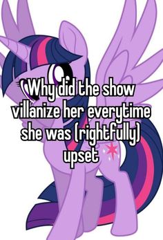 a pinkie pony with the caption why did he show villain her every time she was