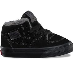 Half Cab, Black Black Winter Sneakers With Rubber Sole, Black Vans Sneakers With Round Toe, Black Winter Sneakers With Round Toe, Casual Winter Sneakers With Non-slip Soles, Casual Winter Non-slip Sneakers, Black Non-slip Vans Sneakers, Van Color, New Vans, Vans Black