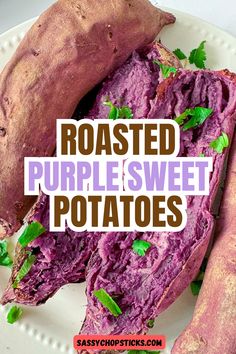 Sweet, savory, and packed with nutrients! Try Roasted Purple Sweet Potatoes for a colorful and delicious side dish.