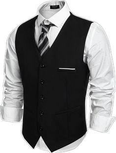 Black Winter Suits For Office Wear, Black Winter Office Suits, Black Winter Office Wear Suits, Black Suit With Buttons For Office Wear, Casual Suit Vest, Dress Suit Vest, Patagonia Better Sweater Vest, Carhartt Vest, Formal Vest