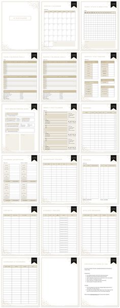 a large sheet of white paper with black lines on the top and bottom, all lined up in rows