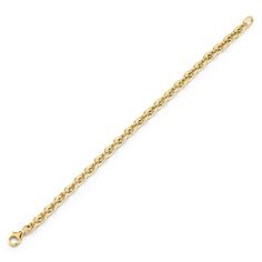 The Sienna Chain Bracelet is our bold take on and oval link chain. Featuring circular interlocking links made from hollow 14k gold, this bracelet elevates your look without weighing you down.Need a necklace to match? Complete your collection with The Sienna Chain Necklace. 14k Gold Cable Chain Bracelet, Classic Link Chain Bracelet With Rolo Chain, Classic Chain Bracelet With Rolo Chain, Formal Gold Oval Link Bracelet, Classic Rolo Chain Bracelet, Modern Formal Rolo Chain Bracelet, Timeless Oval Link Cable Chain Bracelets, Formal Bracelet With Rolo Chain Link, Classic Gold Oval Chain Bracelet