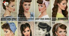 Hi friends! Last year around this time I was already past my due date with Lydia and larger than life so I'd decided I wasn't going to dre... Retro Hair Tutorial, Pin Up Hair Tutorial, Pinup Hair Tutorial, Modern Pin Up Style, Retro Hairstyles Tutorial, Disney Dapper Day