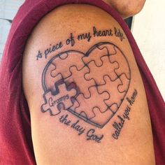 a piece of my heart is always the way god made me smile tattoo on arm