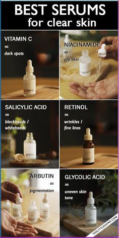 Combat eczema symptoms with this simple essential oils for eczema recipe. #Natural#Wellness#HealthyLiving#EssentialOils#Holistic#NaturalRemedies#HealthAndWellness#NaturalHealth#HolisticHealth#AllNatural#CleanLiving#HolisticMedicine #essentialoils   #essen Serum For Different Skin Types, Face Serum Uses, Best Face Serums For Glowing Skin, Serum Types And Uses, Types Of Serums And Uses, Types Of Serums For Face, Face Serums And What They Do, Skincare Products For Textured Skin, How To Use Face Serum