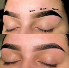 Cejas henna visagismo pigmentación belleza Microblading Eyebrows Training, Membentuk Alis, Maquillage On Fleek, Eyebrow Design