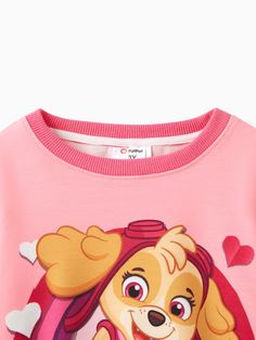 Made In China, Paw Patrol, Toddler Girl, Color Blocking, Long Sleeve Tees, China, Free Shipping, Long Sleeve