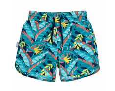 Jan & Jul UV Swim Shorts | Ten Little Toddler & Kids Swim Gear Adventure Hats, Shorts And Long Sleeve, Adventure Hat, Mango Yellow, Toddler Beach, Perfect Ten, Uv Shirt, Shark Swimming, Colourful Design