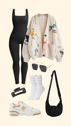 Stile Blair Waldorf, Adrette Outfits, Look Legging, Casual Chic Outfits, Fest Outfits, Cute Lazy Day Outfits, Chill Outfits, Looks Black, Cute Comfy Outfits