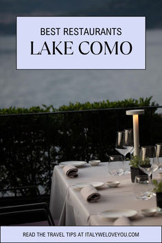 Lake Como Restaurants Buckwheat Cake, Porcini Mushrooms, Lake Como Italy, Scallops Seared, Como Italy, Tourist Trap, The Tourist, Tasting Menu