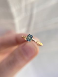 Simple Gem Ring, Claus Jewelry, Raw Stone Engagement Rings, Australian Sapphire, Blue Engagement Ring, Gem Ring, Raw Stone, Beautiful One, Pinterest Board