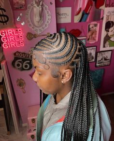 Lawyer Nails, Girl Maintenance, Kid Braids, Black Kids Braids Hairstyles, Lemonade Braids Hairstyles, Lemonade Braids, Short Box Braids Hairstyles, Braided Hairstyles For Black Women Cornrows