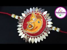 DIY Rakhi making at home | How to make rakhi at home | Easy Rakhi tutorial | silk thread rakhi - YouTube Big Rakhi Making For Decoration, Big Rakhi For Decoration, Rakhi Making Ideas Handmade Unique, Rakhi Making For Kids Competition, Making Rakhi At Home, Rakhi Making Ideas Handmade For Competition, Easy Rakhi Making For Kids, Unique Rakhi Ideas, Rakhi Competition Ideas