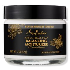 African Black Soap Problem Skin Moisturizer - SheaMoisture's African Black Soap Problem Skin Moisturizer helps keep problem skin hydrated, while balancing oily and blemished complexions. Leaves a smooth, shine-free finish.SheaMoisture's StorySofi Tucker started selling Shea Nuts at the village market in Bonthe, Sierra Leone in 1912. By age 19, the widowed mother of four was selling Shea Butter, African Black Soap and her homemade hair and skin preparations all over the countryside. Sofi Tucker w Mud Face Mask, Face Mask For Blackheads, Mask For Oily Skin, Shea Moisture, African Black Soap, Baking Soda Shampoo, Mud Mask, Black Soap, Best Face Mask