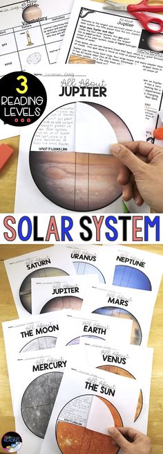 the solar system worksheet for kids to learn how to use scissors and paper