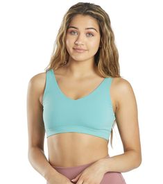 Everyday Yoga Embrace Thick Strap Sports Bra Everyday Yoga, Workout Wardrobe, After Workout, Yoga Shop, Active Lifestyle, Green Fashion, Plastic Bottles, Criss Cross, Vintage Black