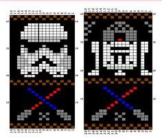 an image of a cross stitch pattern that looks like it has been made to look like the