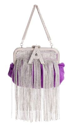 Crystal Fringe, The Attico, Black Friday Promotions, Purple Bags, Pocket Book, Crystal Embellishment, New Bag, Egift Card, Moda Operandi