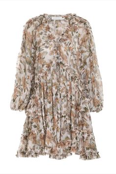 ZIMMERMANN Summer Swim 23 Zimmerman Dress, Pretty Little Dress, Frill Mini Dress, Vestido Casual