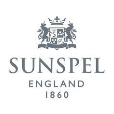 the logo for sunspell england, an english winemaker's estate and winery