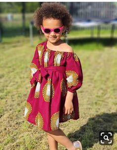 Best African Dresses, Short African Dresses, African Inspired Clothing, African Print Dress Designs, Kids Dress Wear