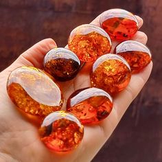 High Quality Baltic amber cabochons for jewelry making. Various sizes, flat bottom cabochons, All products are handmade with passion. Everyday we do our best to fullfil each customer needs.  D E T A I L S *Genuine Baltic amber *Free shape  *Cognac color *The price given per unit *Provide free drilling * Square size in picture equals 1x1cm  (0,39-0,39 inches) Some pictures can be slightly different from the actual color of gemstones. *Amber is powerful healer and cleanser of the body and spirit. Amber Beads For Jewelry Making, Round Amber Beads Gems And Cabochons For Gifts, Amber Beads And Cabochons For Gift, Round Amber Beads, Gems, And Cabochons For Gifts, Round Amber Beads And Cabochons For Gifts, Releasing Negative Energy, Free Shapes, Natural Antibiotics, Cognac Color