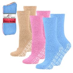 PRICES MAY VARY. NON-SKID SOCKS: Our non slip slipper socks feature tread grippers on the bottom for safety when walking on smooth surfaces in the hospital or at home. These grip socks will help with keeping your balance and lower the risk of falling. VERSATILE MULTI-USE: Our hospital fuzzy socks for women and men are perfect to keep feet warm and comfortable during hospital and rehab stays, and are also great for wear at home for outpatients, post-surgery patients, the elderly, and really anyon Sleeping Socks, Socks Fuzzy, Hospital Socks, Vintage Socks, Socks Men, Pregnancy Pillow, Fuzzy Socks, Fuzzy Slippers, Cozy Socks