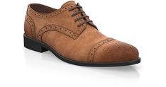 Men`s Derby Shoes 1810 Classic Suede Lace-up Shoes With Leather Sole, Suede Lace-up Shoes With Cap Toe And Leather Sole, Formal Suede Cap Toe Lace-up Shoes, Formal Suede Brogue Leather Shoes, Formal Suede Leather Shoes With Brogue Detailing, Elegant Suede Brogue Lace-up Shoes, Elegant Leather Shoes With Suede Lining And Round Toe, Designer Suede Plain Toe Dress Shoes, Elegant Suede Lace-up Shoes With Brogue Detailing