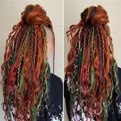 Dreads And Braids, Low Maintenance Short Haircut, Gothic Stuff, Faux Dreads, Fake Dreads, Synthetic Dreadlocks, Synthetic Dreads, Glam Hair, Busy Women