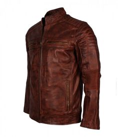 Brown Waxed Vintage Leather Jacket on Sale at US Leather Mart. Buy Now! Vintage Brown Rugged Leather Jacket For Fall, Rugged Distressed Brown Biker Jacket For Winter, Classic Distressed Brown Leather Jacket For Winter, Classic Winter Leather Jacket In Distressed Brown, Classic Distressed Brown Biker Jacket For Fall, Rugged Vintage Brown Leather Jacket For Winter, Vintage Brown Rugged Leather Jacket For Winter, Mens Leather Jacket Vintage, Man Cafe