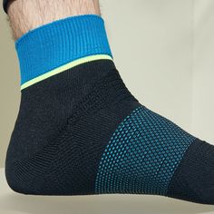 Block Color Super-Dry Short Crew Socks - Tabio Men's Socks – Japanese Socks Tabio USA Casual Blue Running Socks, Blue Anti-odor Socks For Running, Blue Anti-odor Running Socks, Comfortable Blue Training Socks, Blue Breathable Running Socks, Blue Anti-odor Functional Socks, Sporty Blue Running Socks, Comfortable Sporty Blue Socks, Blue Non-slip Sporty Socks